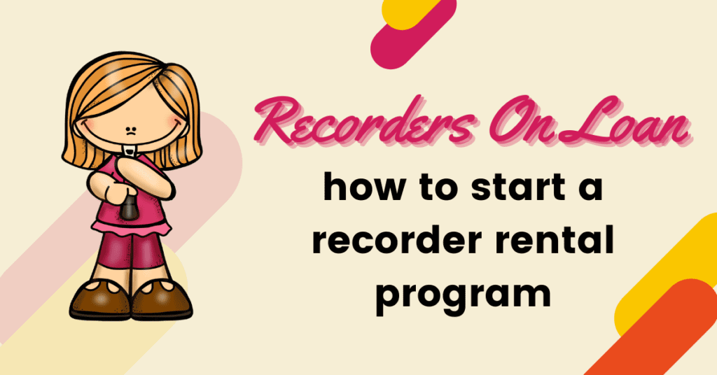 how to start a recorder rental program