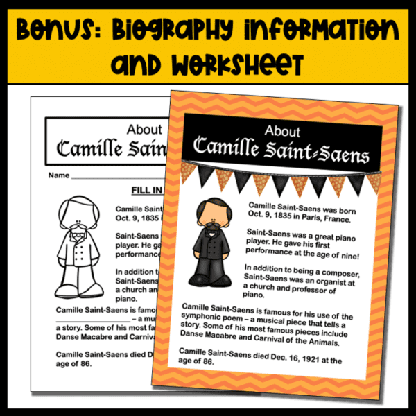 Camille Saint-Saens biography