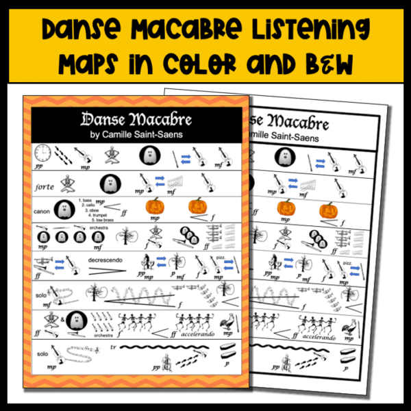 Danse Macabre listening map