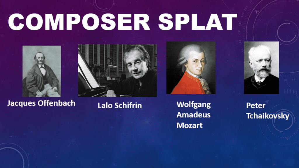 music game composers