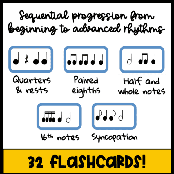 rhythm flashcards