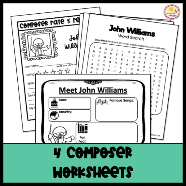 John-williams-worksheets