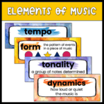 Vocabulary for Music - Sunshine and Music
