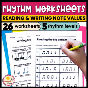 Rhythm Worksheets for Kids