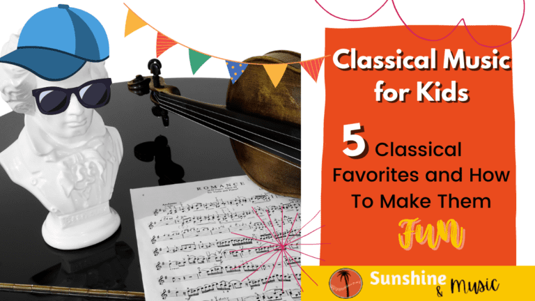 Instruments of the Orchestra Unit Lesson Plans - Sunshine and Music
