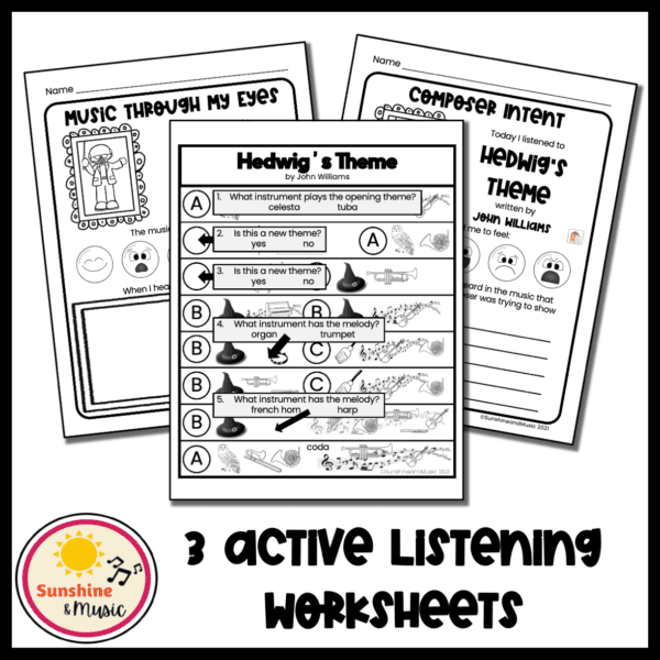 listening worksheets