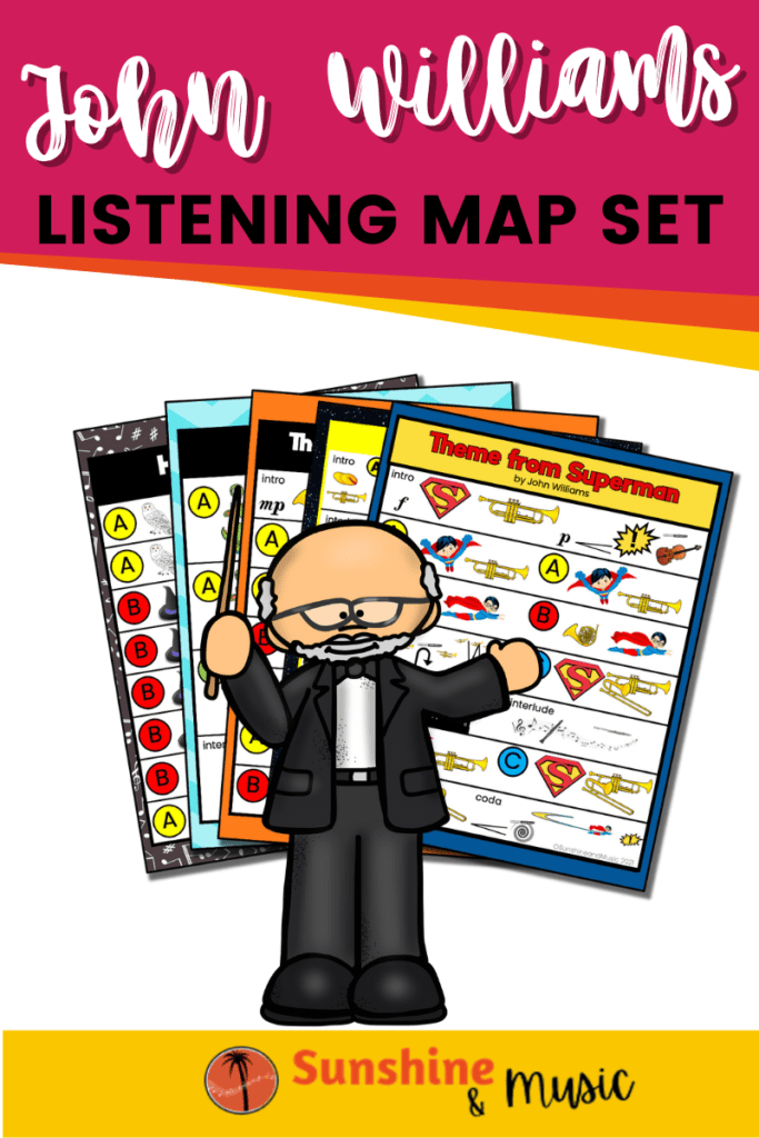 John Williams Listening Map Set 