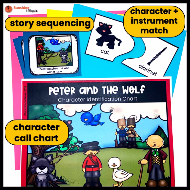 Peter and the Wolf Worksheet Set - Image 4