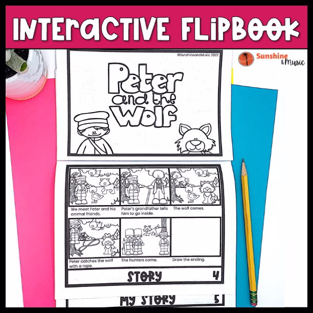 Peter and the Wolf Worksheet Set - Image 2