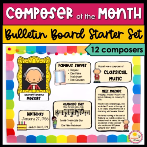 Composer of the Month Bulletin Board