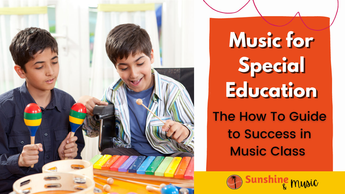 music activities for special education students