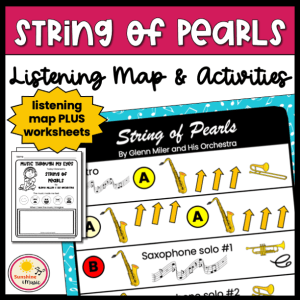 String of Pearls by Glenn Miller listening map