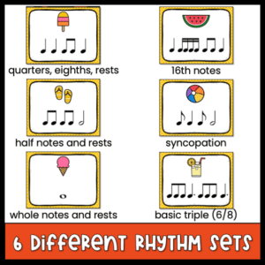 Write the Room Activity - Sunshine and Music