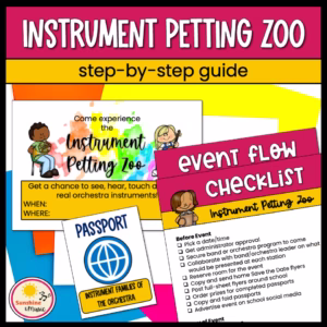Instrument Petting Zoo Event Planning Kit