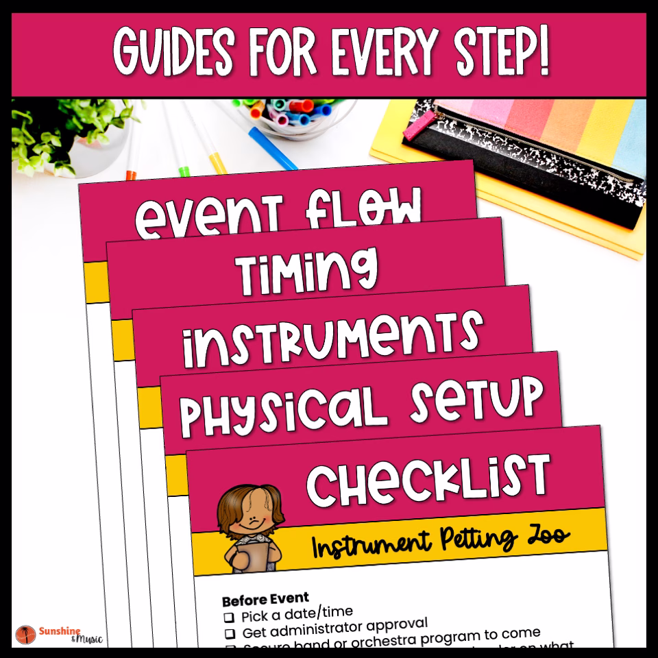 Instrument Petting Zoo Event Planning Kit - Image 3