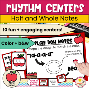 Half and Whole Note Rhythm Centers