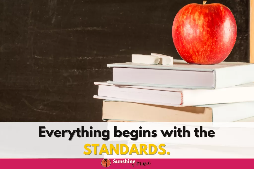 how to teach elementary music begins with the standards