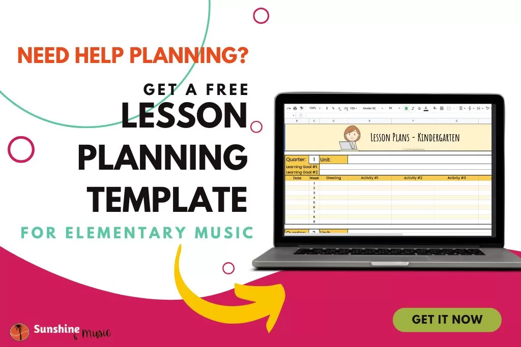 free lesson planning template