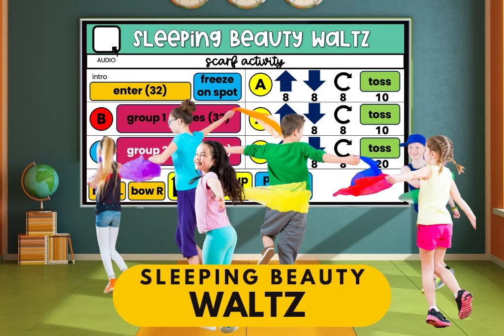 Sleeping Beauty Waltz scarf dance