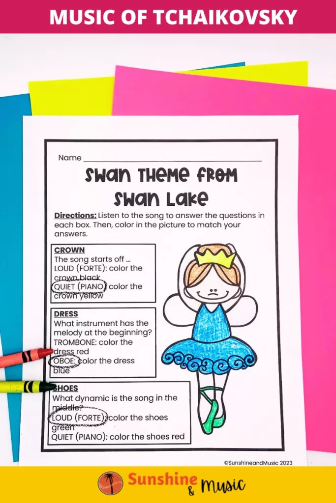 Tchaikovsky swan lake listening glyph