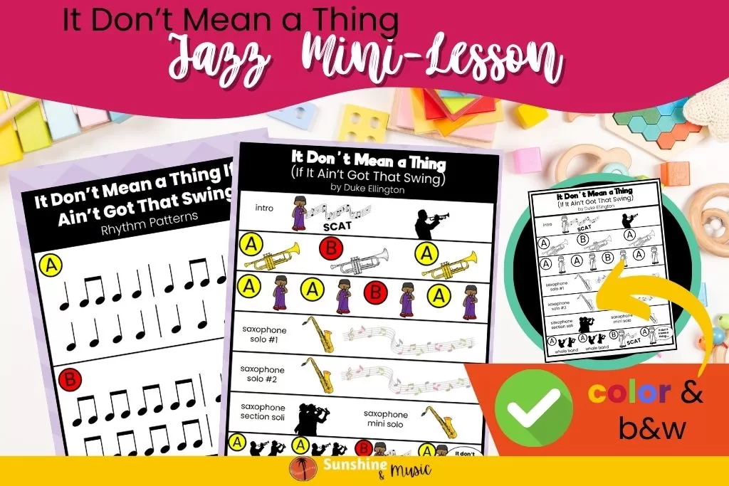 It Don't Mean a Thing Jazz Mini-Lesson