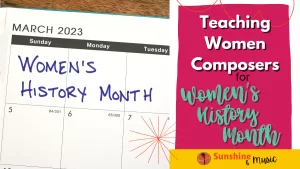 Teaching Women Composers