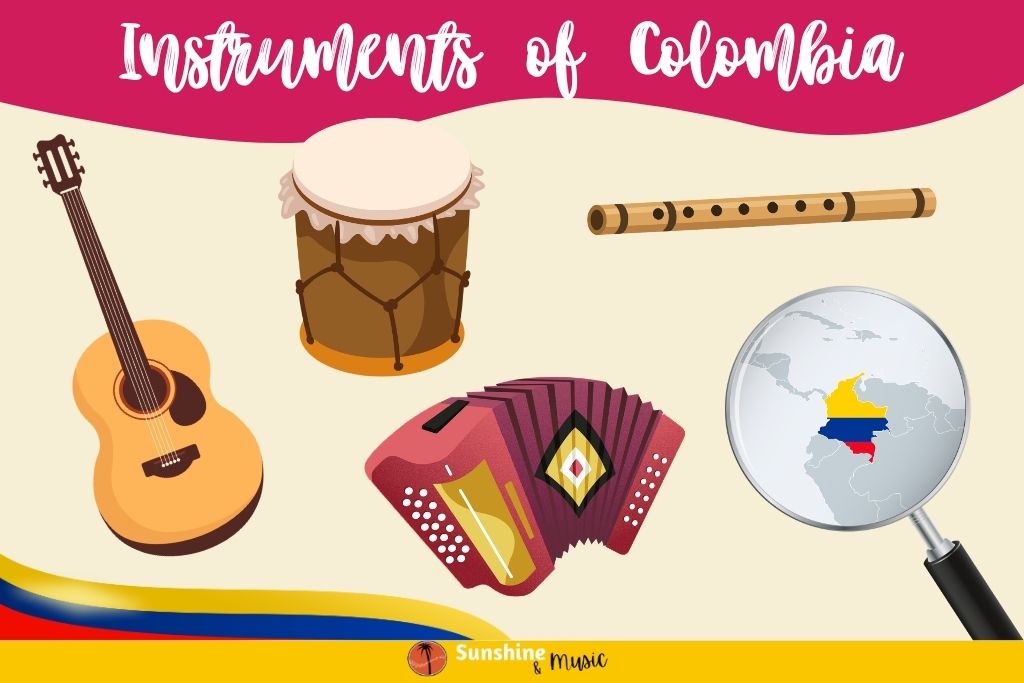 encanto music Colombia instruments